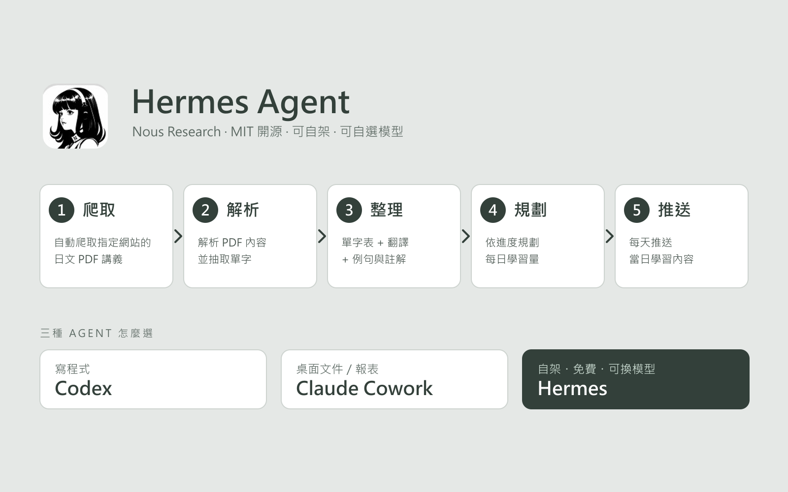 Hermes Learning Agent